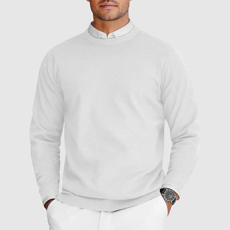 Men’s Knit Sweater – Soft Texture – Classic Fit – Everyday Comfort